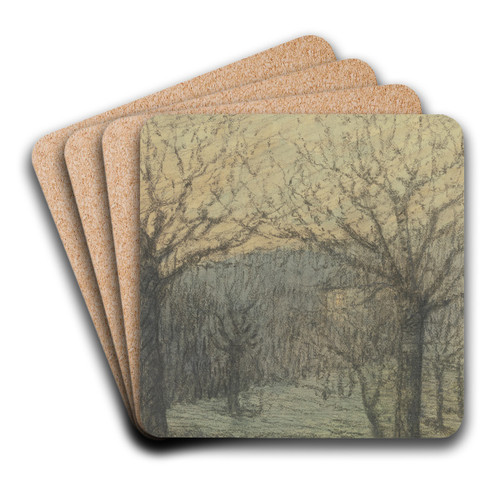 Spring morning by Heinrich Werner Art Drink Coaster set