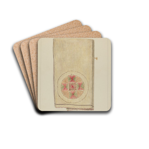 Blanket by Mary Berner Drink Coasters - set of 4