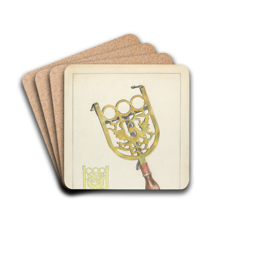 Trivet by Benjamin Resnick Drink Coasters - set of 4