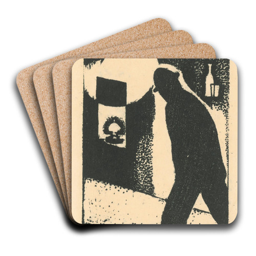 Periphery by Mikul Galanda Art Drink Coaster set Periphery by Mikul Galanda Art Drink Coaster set