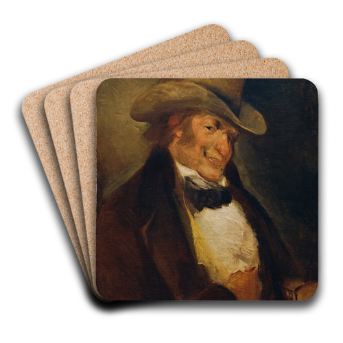 Self-Portrait by Francisco de Goya Art Drink Coaster set