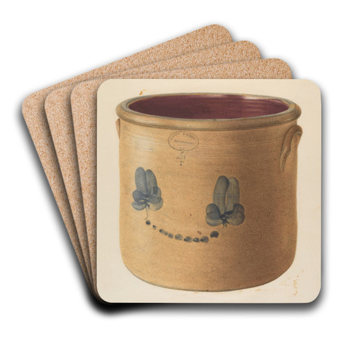 Crock by Nicholas Amantea Art Drink Coaster set