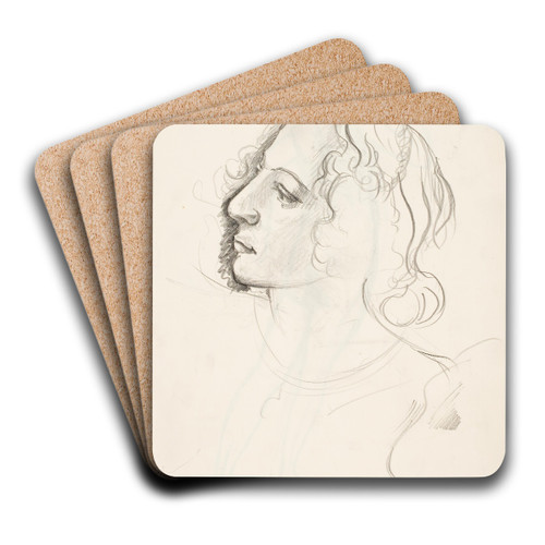 Botticelliharjoitelma by Alfred William Finch Art Drink Coaster set