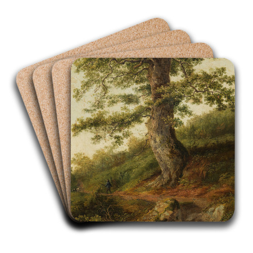 Alter Olivenbaum bei Camaldoli by Jakob Philipp Hackert Art Drink Coaster set