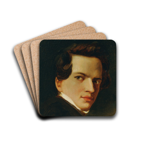 Friedrich Hasslwander by Joseph Hasslwander Drink Coasters - set of 4