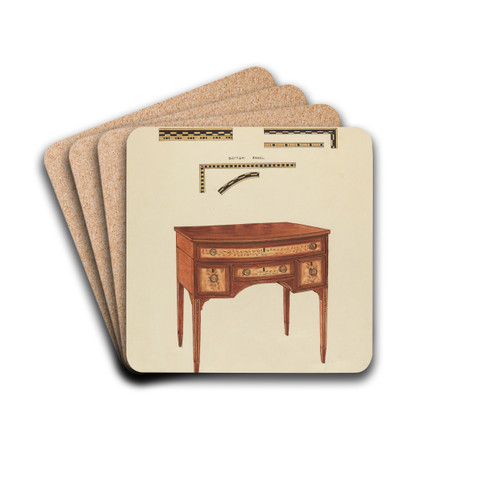 Dressing Table by Lorenz Rothkranz Drink Coasters - set of 4