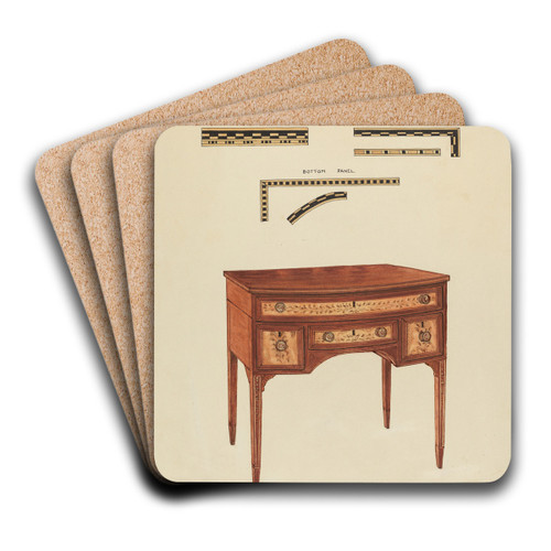 Dressing Table by Lorenz Rothkranz Art Drink Coaster set