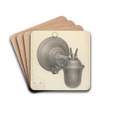 Lamp by Arsen Maralian Drink Coasters - set of 4