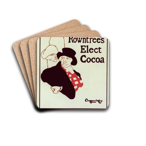 Rowntree's Elect Cocoa by William Nicholson Drink Coasters - set of 4