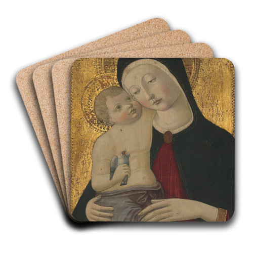 Virgin andChild by Benvenuto di Giovanni Art Drink Coaster set