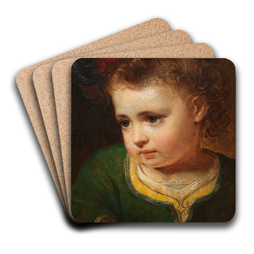 The Little Prince by Thomas Duncan Art Drink Coaster set