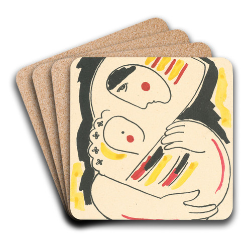 P.F.1938 by Mikul Galanda Art Drink Coaster set P.F.1938 by Mikul Galanda Art Drink Coaster set