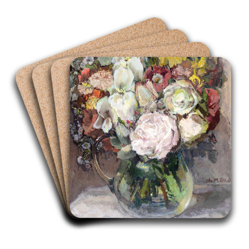 Blumenstrau by Otto Miller-Diflo Art Drink Coaster set