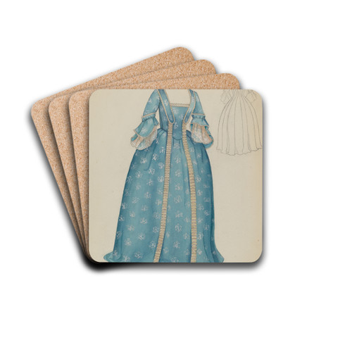 Dress by Esther Hansen Drink Coasters - set of 4