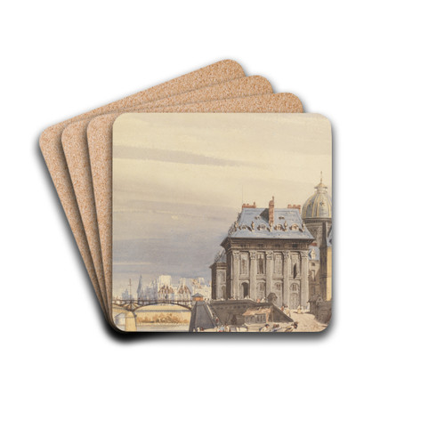 L'Institut de France, Paris by Thomas Shotter Boys Drink Coasters - set of 4