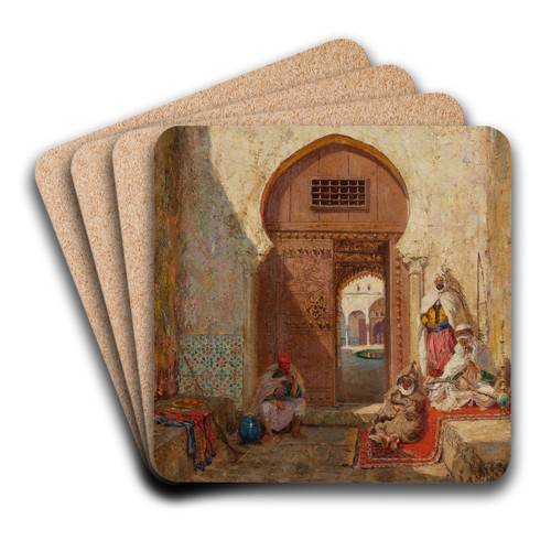 The Palace Guards by Addison Thomas Millar Art Drink Coaster set