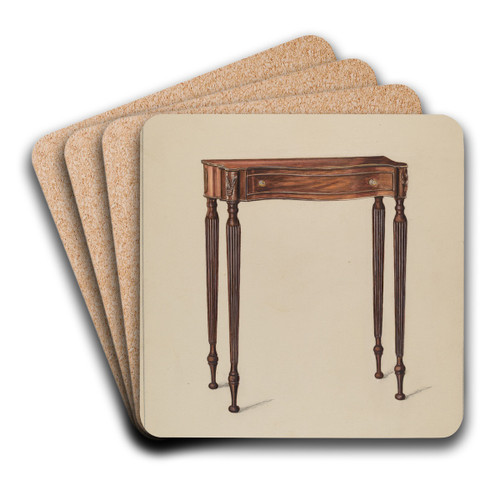 Console Table by Nicholas Gorid Art Drink Coaster set Console Table by Nicholas Gorid Art Drink Coaster set