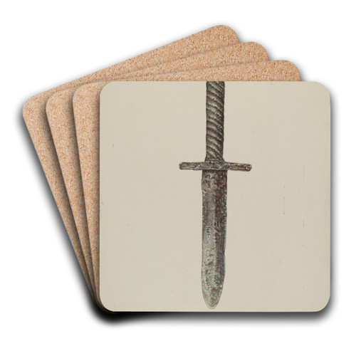 Dirk by American 20th Century Art Drink Coaster set