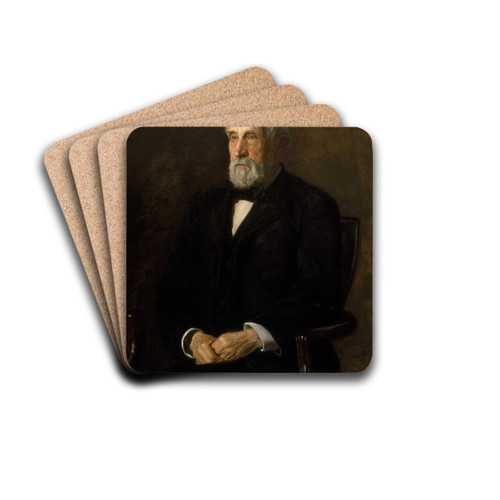 Portrait Of John B. Gest by Thomas Eakins Drink Coasters - set of 4