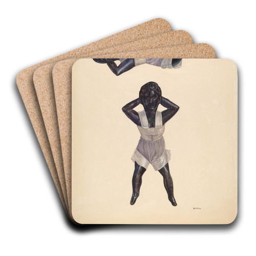 Bootjack by George File Art Drink Coaster set