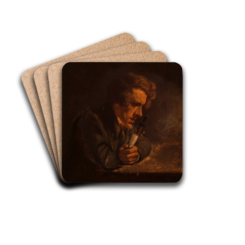 Karl Altmann by Wilhelm Bendz Drink Coasters - set of 4