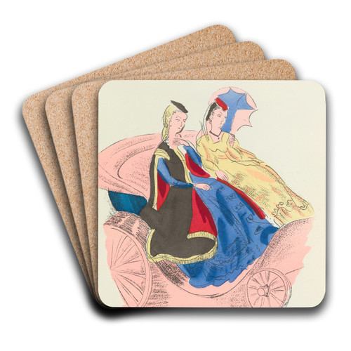 Madrigaux pl 3 by Raoul Dufy Art Drink Coaster set