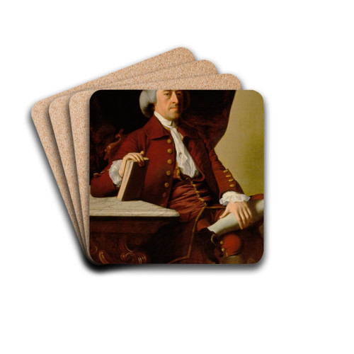 Portrait of Joseph Scott by John Singleton Copley Drink Coasters - set of 4