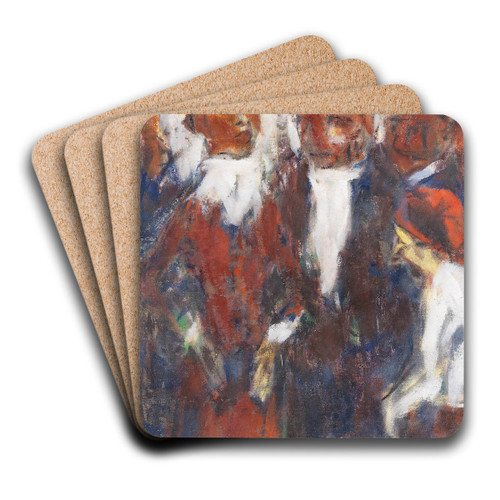 Sngerin I by Christian Rohlfs Art Drink Coaster set