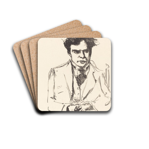 Joseph Schwarz by Lovis Corinth Drink Coasters - set of 4
