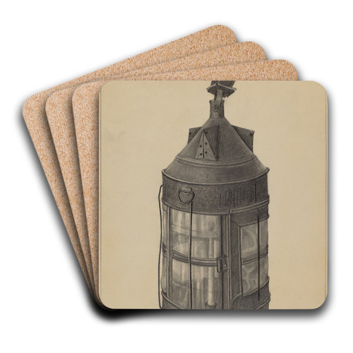 Lantern by Mildred Ford Art Drink Coaster set