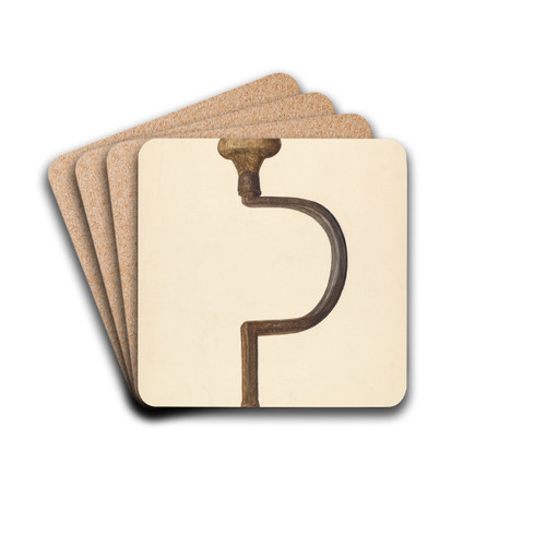 Bit Brace by Alfonso Moreno Drink Coasters - set of 4 Bit Brace by Alfonso Moreno Drink Coasters - set of 4