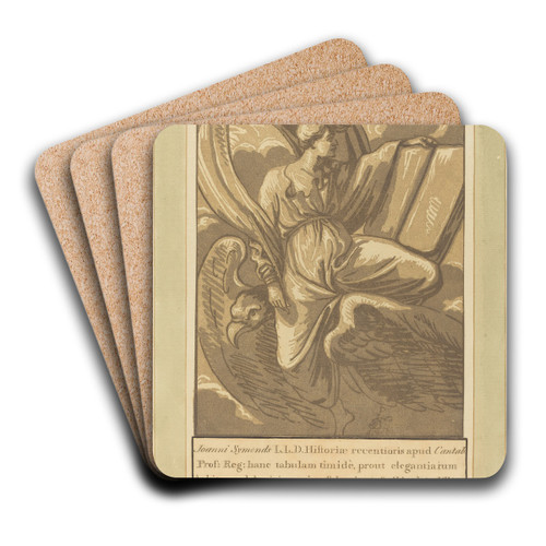 Saint John the Evangelist by John Skippe Art Drink Coaster set Saint John the Evangelist by John Skippe Art Drink Coaster set