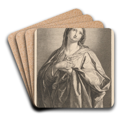 The Virgin by Giovanni Bottani Art Drink Coaster set