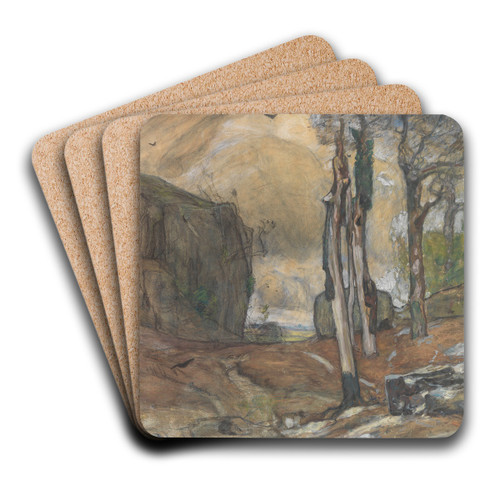 Schdelsttte by Hans Peter Feddersen The Younger Art Drink Coaster set