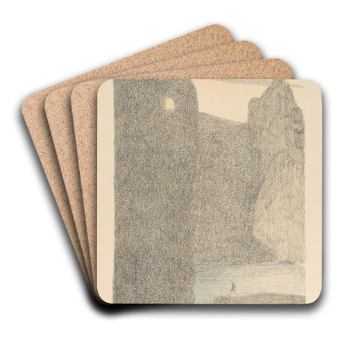 Les Serres Chaudes 9 by Lon Spilliaert Art Drink Coaster set Les Serres Chaudes 9 by Lon Spilliaert Art Drink Coaster set