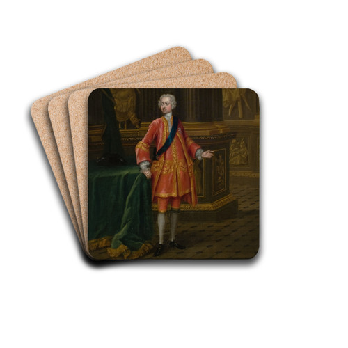 Frederick, Prince of Wales by Charles Philips Drink Coasters - set of 4