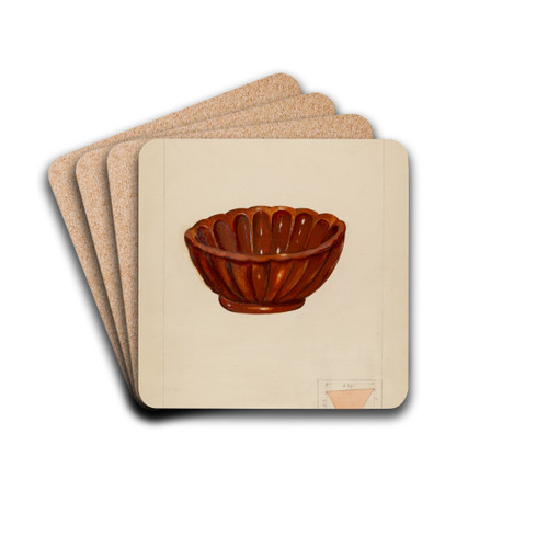 Mold by Anna Aloisi Drink Coasters - set of 4