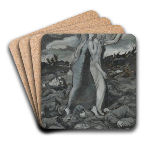 Pour la France by Maurice Denis Art Drink Coaster set