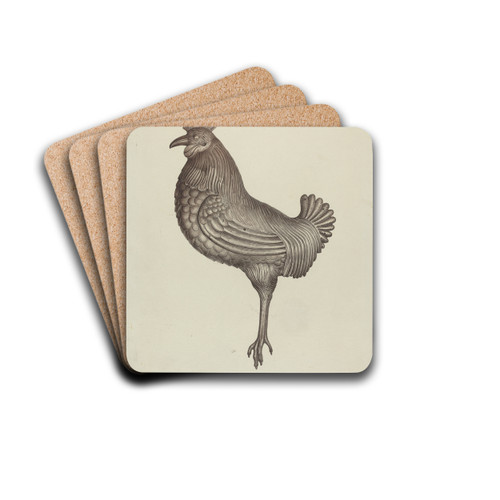 Weather Vane by Robert Pohle Drink Coasters - set of 4