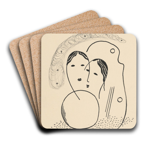 Ball by Mikul Galanda Art Drink Coaster set Ball by Mikul Galanda Art Drink Coaster set