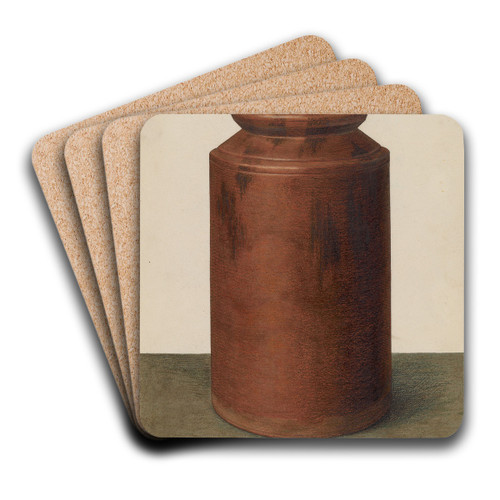 Preserve Jar by John Matulis Art Drink Coaster set