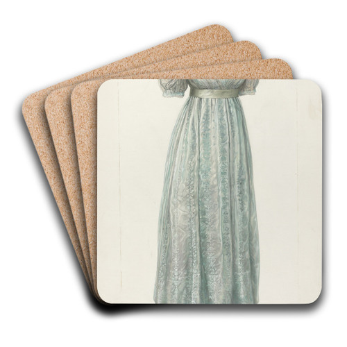 Dress by Erwin Schwabe Art Drink Coaster set