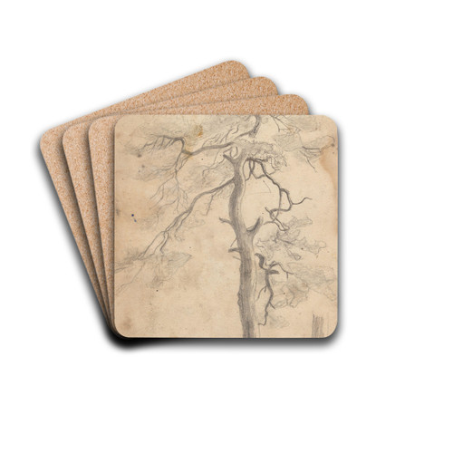 Tre, Jelya by Hans Gude Drink Coasters - set of 4