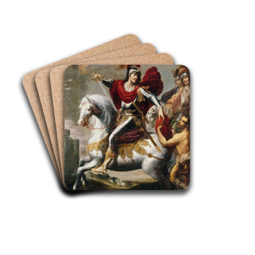 La Charit de Saint Martin by Georges Lallemant Drink Coasters - set of 4