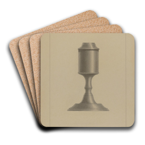 Lamp by Sidney Liswood Art Drink Coaster set