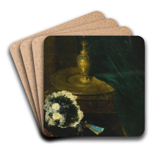 After the Ball by Antoine Vollon Art Drink Coaster set