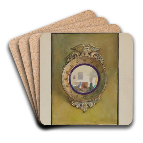 Looking-glass by George Loughridge Art Drink Coaster set