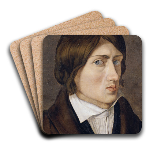 Self-portrait by Franz Pforr Art Drink Coaster set