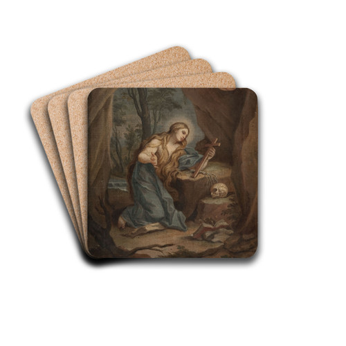 Mary Magdalene by Szymon Czechowicz Drink Coasters - set of 4
