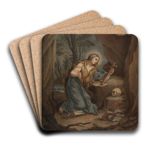 Mary Magdalene by Szymon Czechowicz Art Drink Coaster set